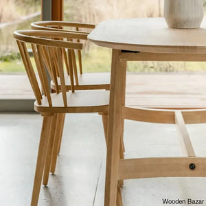 Brom Dining Table For Timeless Design In Teak Wood
