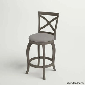 Brumbacky Swivel Upholstered Counter And Bar Stool