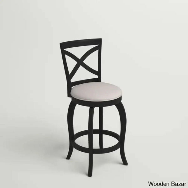 Brumbacky Swivel Upholstered Counter And Bar Stool