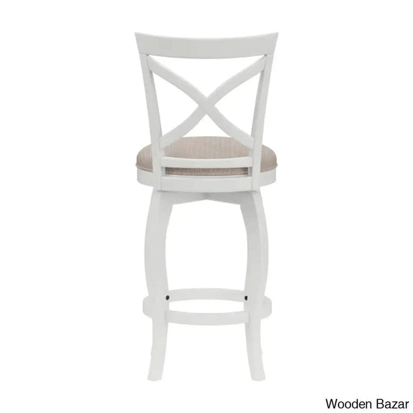 Brumbacky Swivel Upholstered Counter And Bar Stool