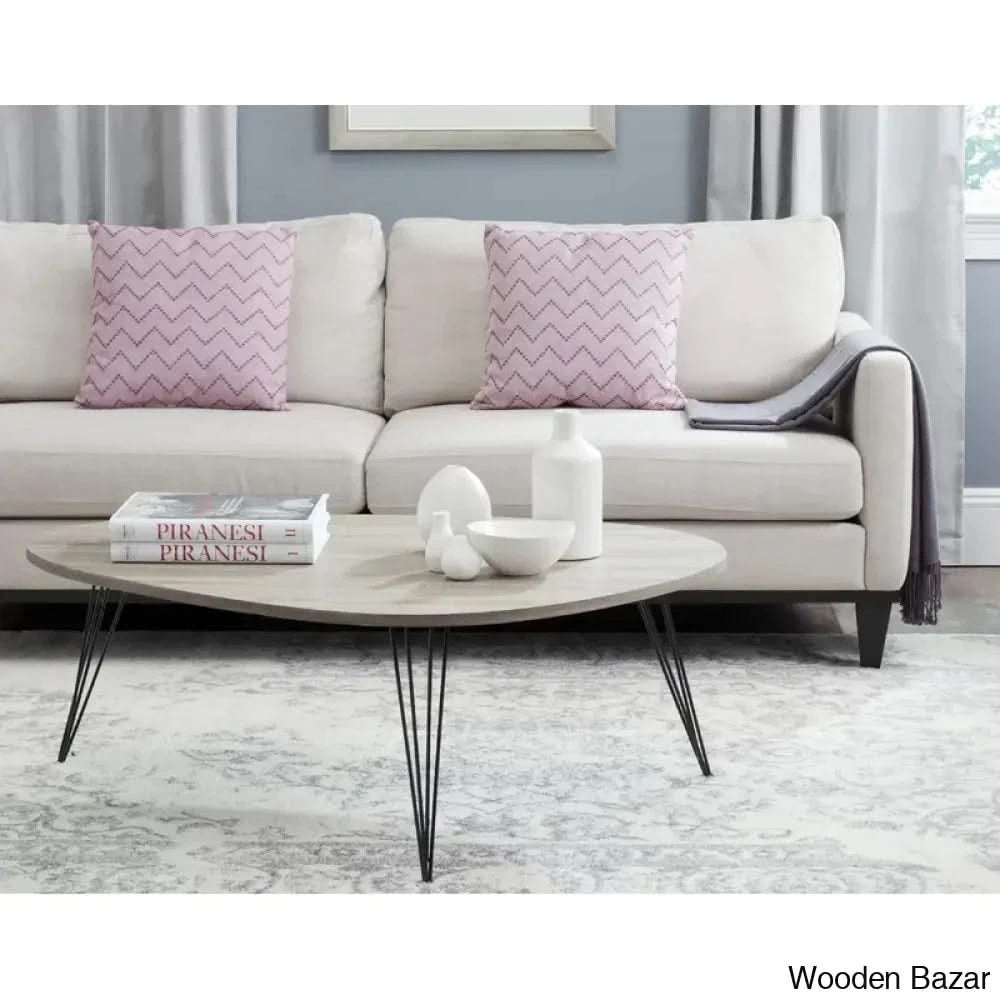 Brycelynu Single Coffee And Center Table Taupe