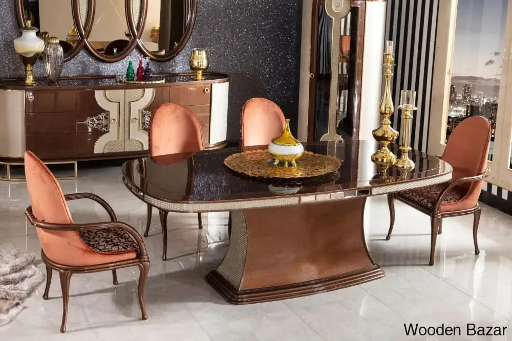 Luxury 4 Seater Dining Set