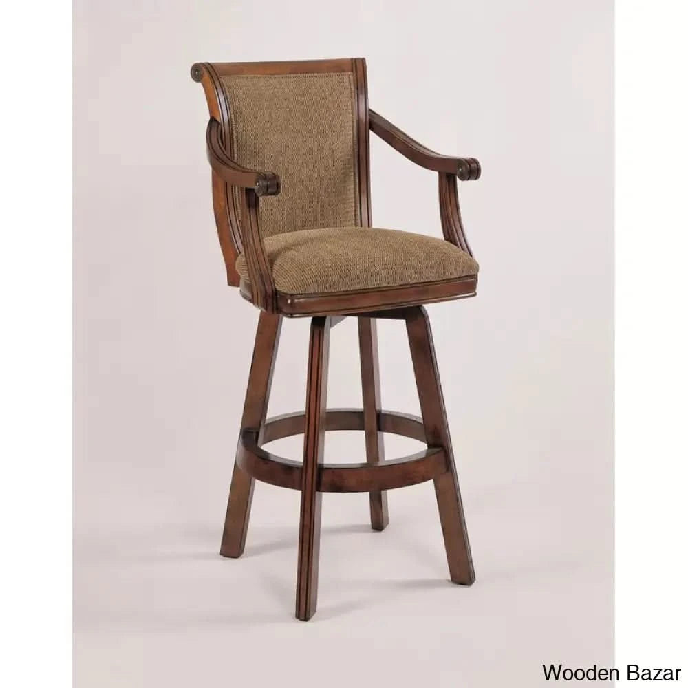 Burlino Swivel Upholstered 31’’ Counter Stool
