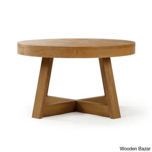 Byardw Solid Wood Coffee And Center Table