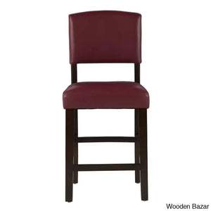 Caldwello Swivel Upholstered Counter And Bar Stool
