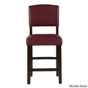 Caldwello Swivel Upholstered Counter And Bar Stool Red / (30’’ Seat Height)