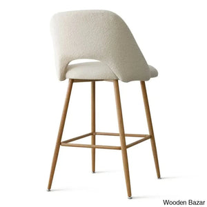 Camardaz 26’’ Boucle Counter And Bar Stool (Set Of 2)