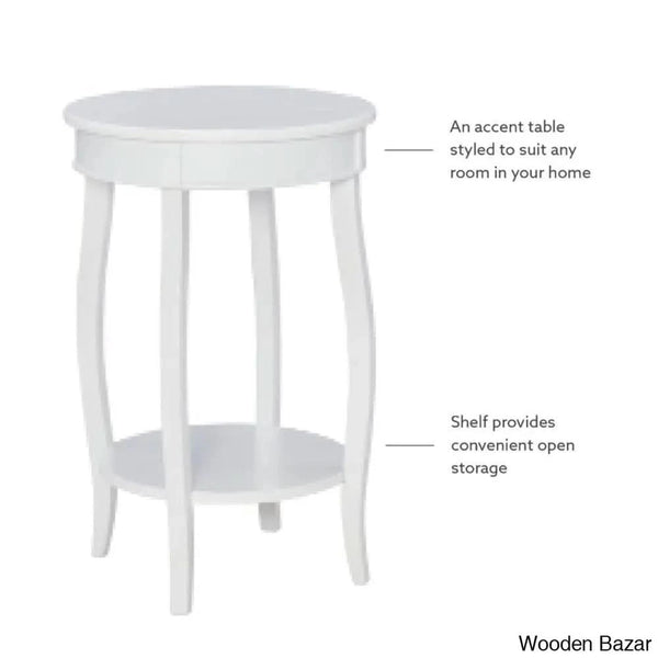 Bedside Table - Wooden Bazar