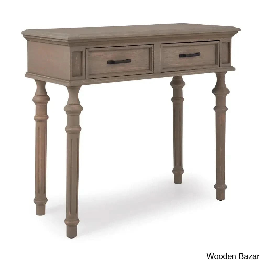 Wood Couch Table - Console Table