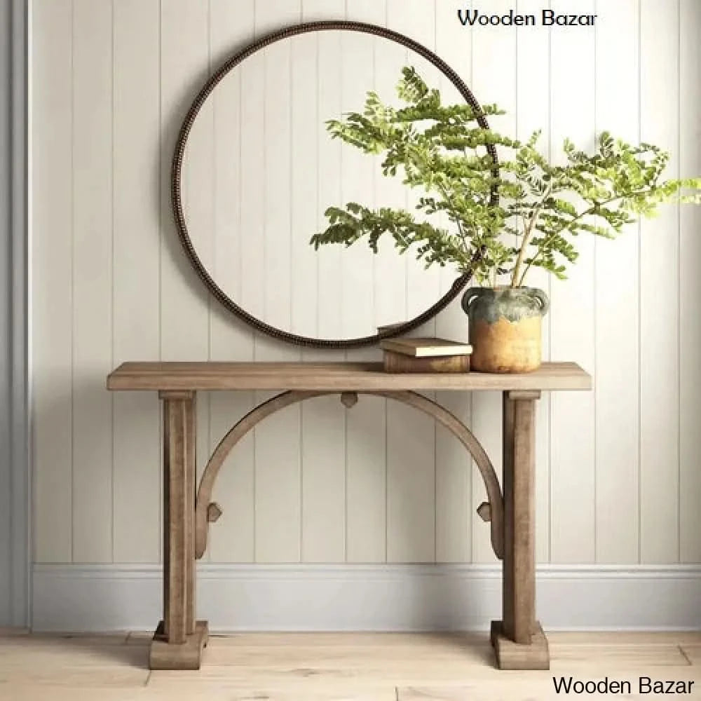 Glass Couch Table - Console Table