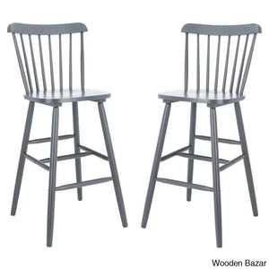 Ceriany Swivel Upholstered Counter And Bar Stool (Set Of 2)