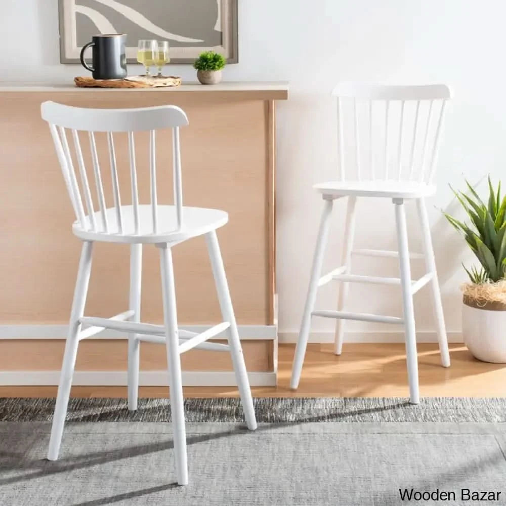 Ceriany Swivel Upholstered Counter And Bar Stool (Set Of 2) White / (24” Seat Height)