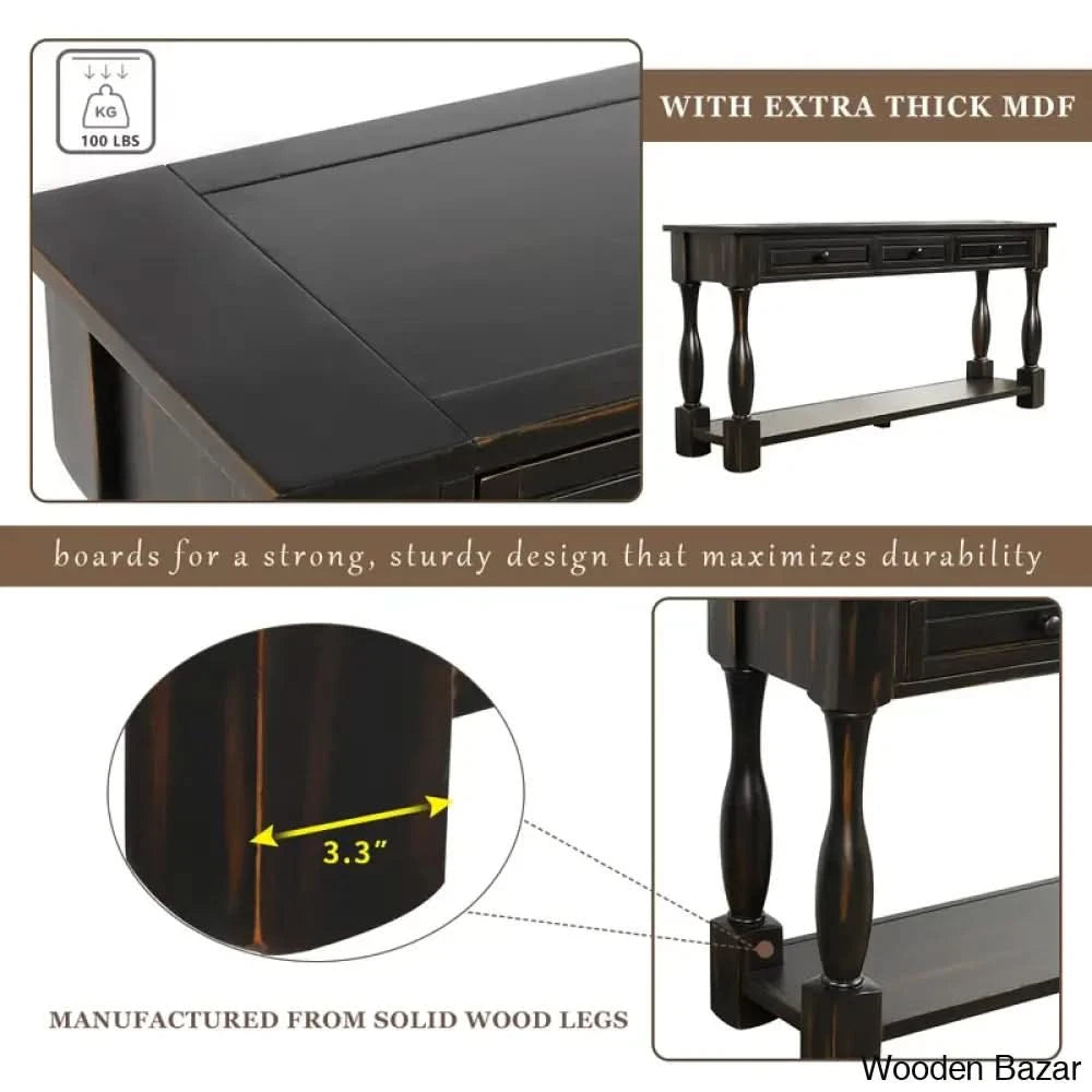 Coffee End Tables - Console Table