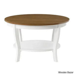 Chadwick 30’’ Coffee Table With Shelf And Center Table