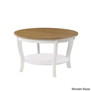 Chadwick 30’’ Coffee Table With Shelf And Center Table