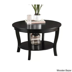 Chadwick 30’’ Coffee Table With Shelf And Center Table