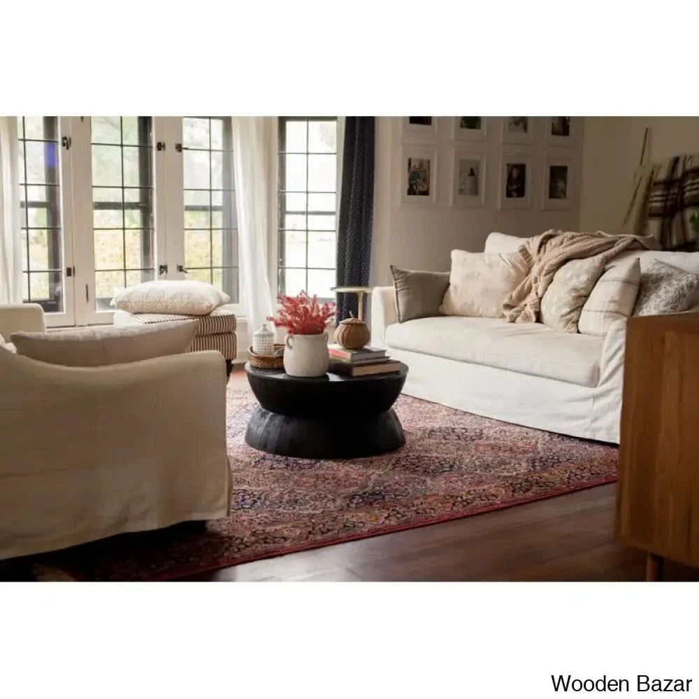 Champlain Coffee Table And Center Table Black