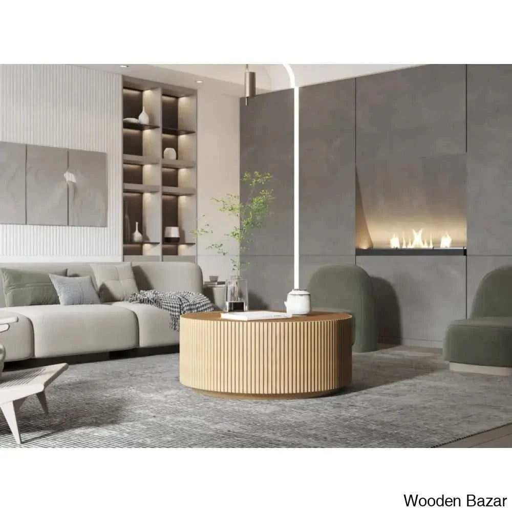Chanita Coffee Table And Center Table Ash