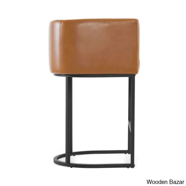 Charneys Swivel Upholstered 27’’ Counter And Bar Stool (Set Of 4)
