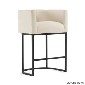 Charneys Swivel Upholstered 27’’ Counter And Bar Stool (Set Of 4)