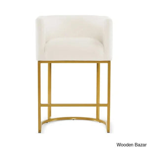 Charneys Swivel Upholstered 27’’ Counter And Bar Stool (Set Of 4)
