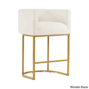 Charneys Swivel Upholstered 27’’ Counter And Bar Stool (Set Of 4)