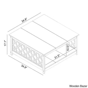 Chessani Square Coffee And Center Table With Storage