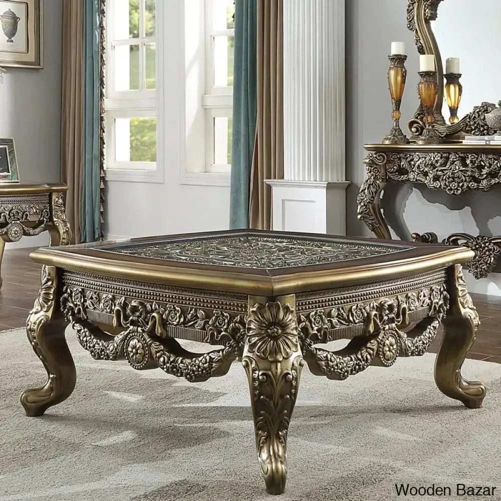 Chimpam Latest Coffee And Center Table For Luxe Living - Wooden Bazar Brown