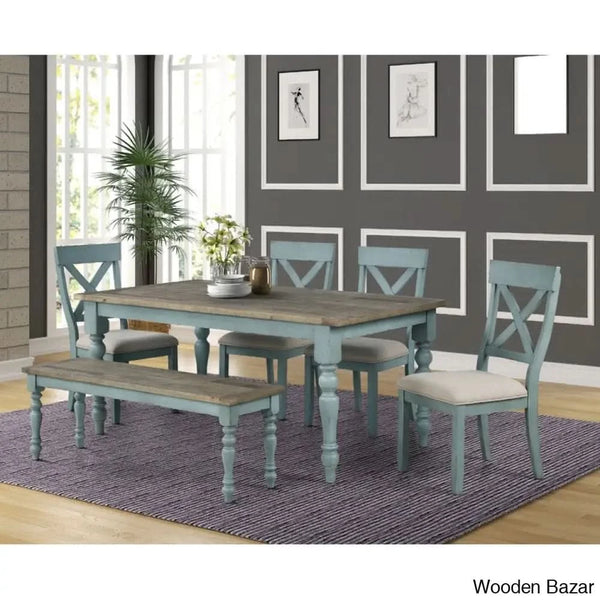 dining set - Wooden Bazar