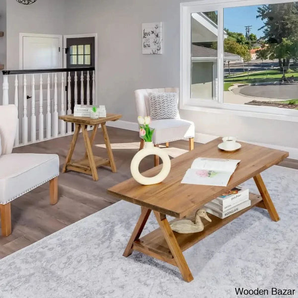 Cleren Coffee And Center Table
