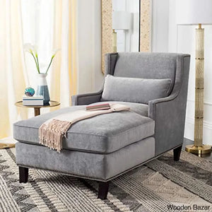   Studded lounge Sofa Chair Only with extremely well fabric. 