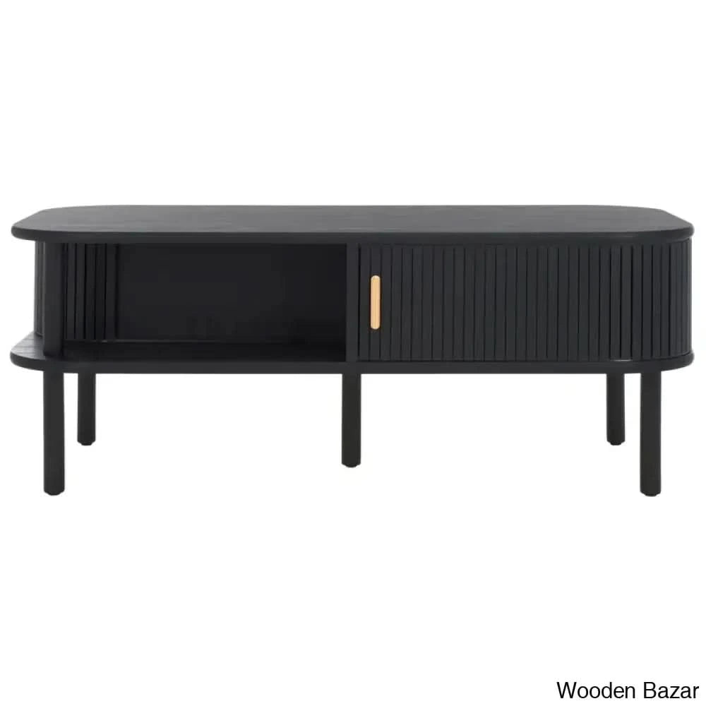 Culveir Coffee Table And Center Table Black