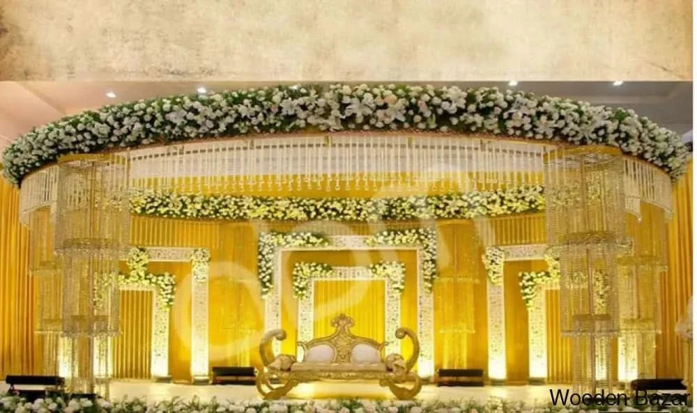 Dailan Handmade Fiberglass Stage Wedding Decor - Wooden Bazar