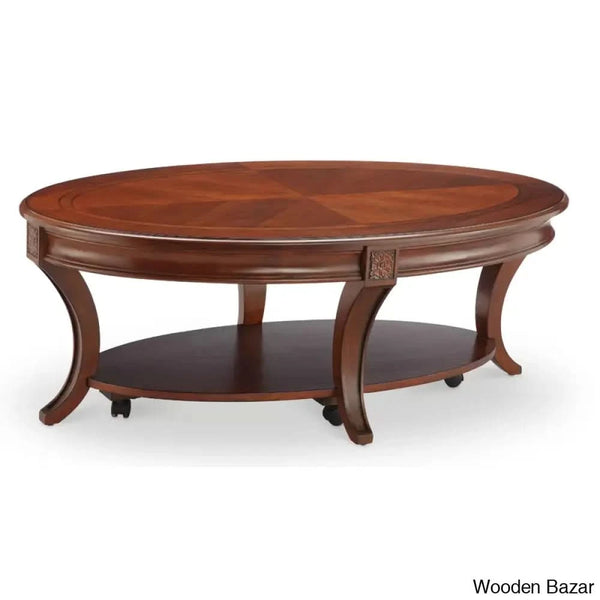 Dale Coffee And Center Table - Wooden Bazar