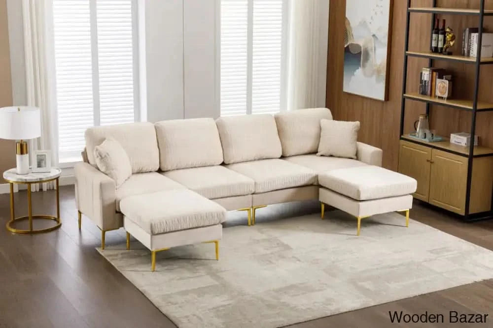 Damian Luxury Accent Sofa /Living Room Sectional Complete Set