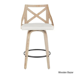 Danniea Swivel 25.5’’ Counter And Bar Stool (Set Of 2)
