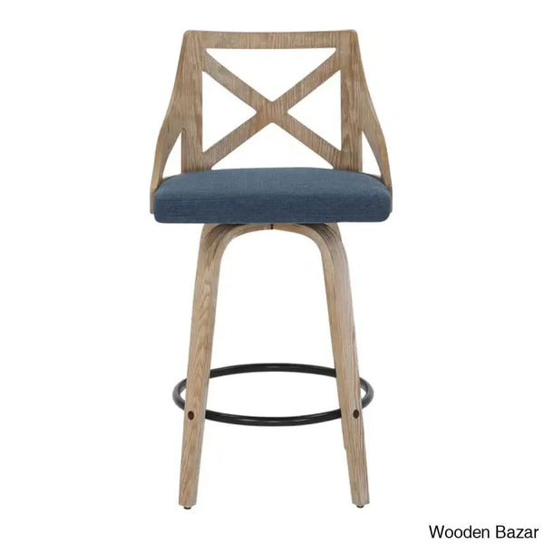 Danniea Swivel 25.5’’ Counter And Bar Stool (Set Of 2)