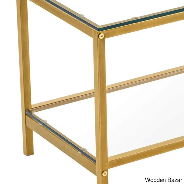 Dardan Modern Glass Nesting Coffee And Center Tables