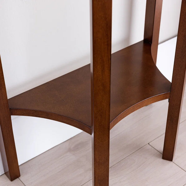 Wilfredo Solid and Manufactured Wood Console Table with Solid Wood Base  Wooden Bazar