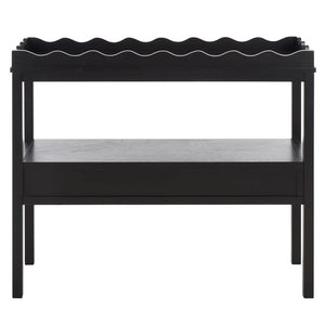 Hibbitts 2-Drawer Console Table  Wooden Bazar