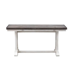 Solid Wood Flip-Top Console & Dining Table  Wooden Bazar