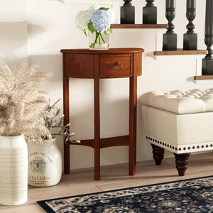 Wilfredo Solid and Manufactured Wood Console Table with Solid Wood Base  Wooden Bazar