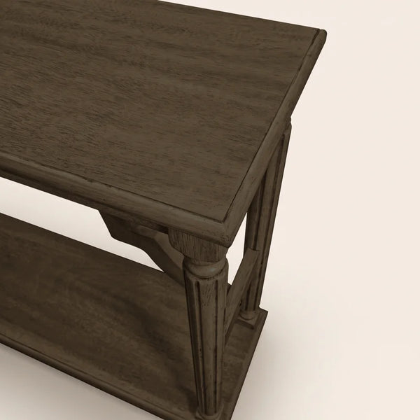 Solid Wood Console Table  Wooden Bazar