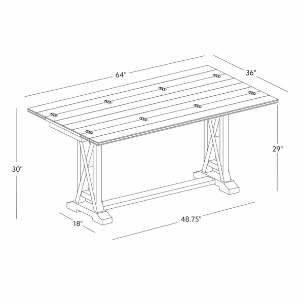Solid Wood Flip-Top Console & Dining Table  Wooden Bazar