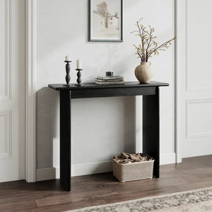 Aastha Slim Entryway Console Table – Modern Hallway Table  Wooden Bazar