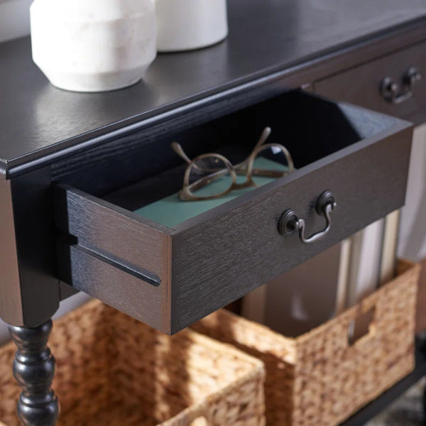Toulonne 35.5" Console Table  Wooden Bazar