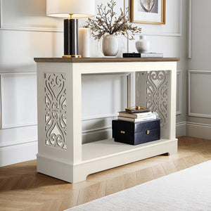 Solid Wood Top Console Table – Entryway & Hallway Table  Wooden Bazar