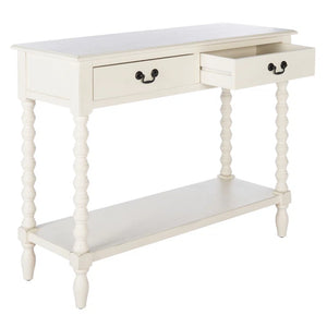 Toulonne 35.5" Console Table  Wooden Bazar