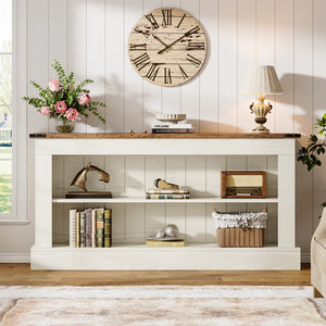 Modern TV Stand for TVs Up to 75", Entertainment Center with Storage Console  Wooden Bazar