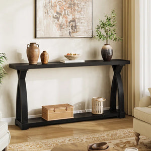 Solid Wood Console Table for Entryway & Living Room  Wooden Bazar
